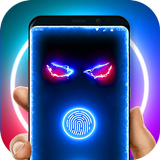 Neon Color Flash Fingerprint Lock Screen Prank biểu tượng