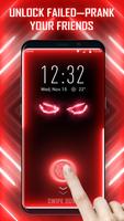 Neon Color Flash Fingerprint Lock Screen Prank скриншот 2