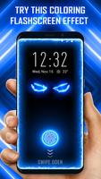 Neon Color Flash Fingerprint Lock Screen Prank скриншот 3