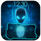 Hermosa pantalla de bloqueo icono