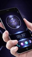 برنامه‌نما Analog Clock on Lockscreen عکس از صفحه