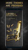 Gun&bullet lock screen ảnh chụp màn hình 3