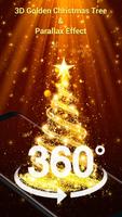 Navidad 3d Bloquear pantalla captura de pantalla 1