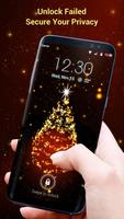 Navidad 3d Bloquear pantalla captura de pantalla 2