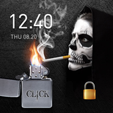 cigarro tela de bloqueio ícone