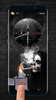 cigarette & smoke Lock Screen اسکرین شاٹ 1