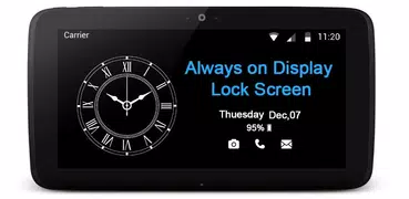 Always On Display-- AMOLED & Clock Lock Screen