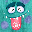 ”Pull My Tongue--Funny Cartoon Game Lock Screen