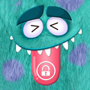 Pull My Tongue--Funny Cartoon Game Lock Screen APK