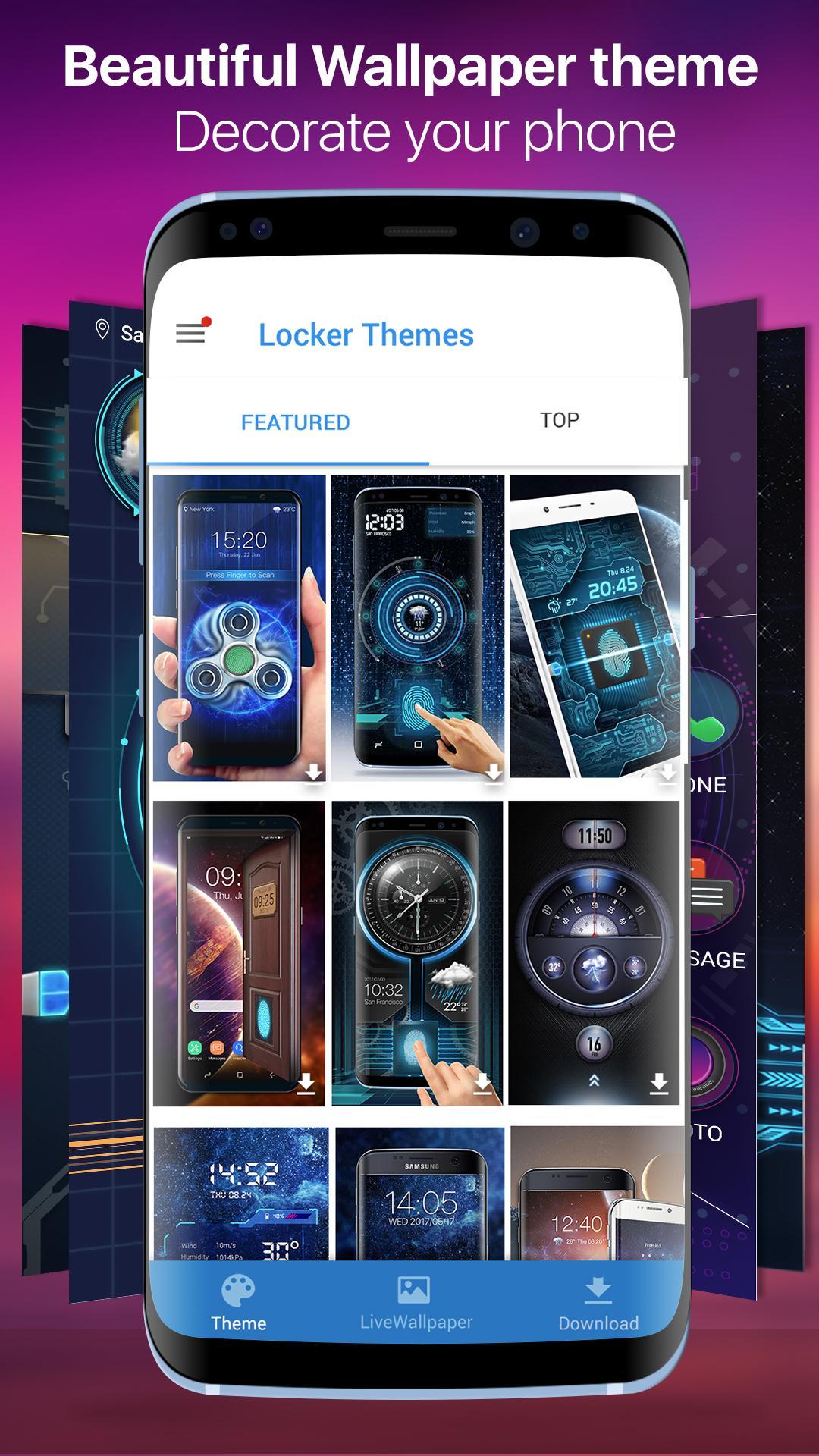 live lock screen wallpaper APK for Android Download