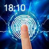 Electric Lighting Fingerprint Lock Screen Prank icon