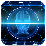 Face detection style lock screen for prank biểu tượng