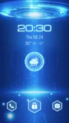 Sci-fiロック画面 アプリダウンロード