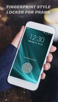 Fingerprint lock screen for prank--Touch ID постер