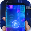 See-through Screen Fingerprint Lock Screen Prank