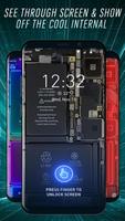 See-through Screen Fingerprint Lock Screen Prank скриншот 1