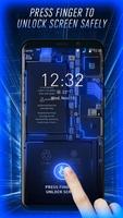 See-through Screen Fingerprint Lock Screen Prank скриншот 3