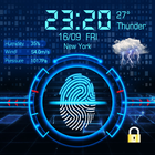 Fingerprint lock screen for prank biểu tượng