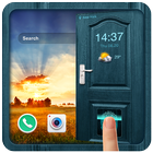 Open the door fingerprint lock screen for prank biểu tượng