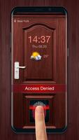 Open the door fingerprint lock screen for prank ảnh chụp màn hình 1