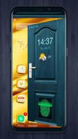 Open the door fingerprint lock screen for prank ảnh chụp màn hình 3