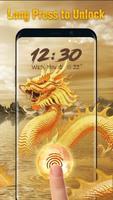 Loong fingerprint lock screen for prank постер
