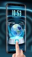 Earth style lock screen screenshot 1