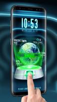 Earth style lock screen screenshot 2