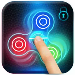Fidget spinner lock screen APK download