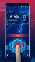 fingerprint style lock screen for prank ảnh chụp màn hình 1