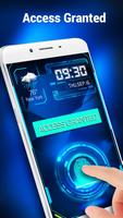 New fingerprint style lock screen for prank screenshot 1
