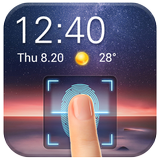 fingerprint style lock screen for prank biểu tượng
