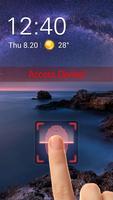Clear Night style lock screen screenshot 1