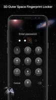 3D space fingerprint style lock screen for prank screenshot 2