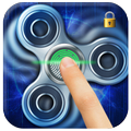 Fidget spinner lock screen
