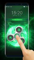 Fidget spinner lock screen screenshot 1