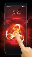 Fidget spinner lock screen screenshot 2