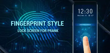 Future Tech Fingerprint Lock Screen for Prank