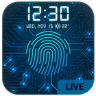 آیکون‌ Future Tech Fingerprint Lock Screen for Prank