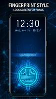 Future Tech Fingerprint Lock Screen for Prank โปสเตอร์