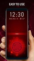 Future Tech Fingerprint Lock Screen for Prank ảnh chụp màn hình 2