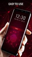 Future Tech Fingerprint Lock Screen für Streich Screenshot 2