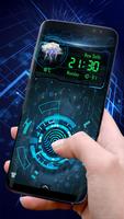 Sci-fi fingerprint style lock screen for prank bài đăng