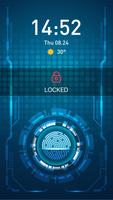 Mobile fingerprint style lock screen for prank ảnh chụp màn hình 1