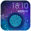 fingerprint style lock screen for prank