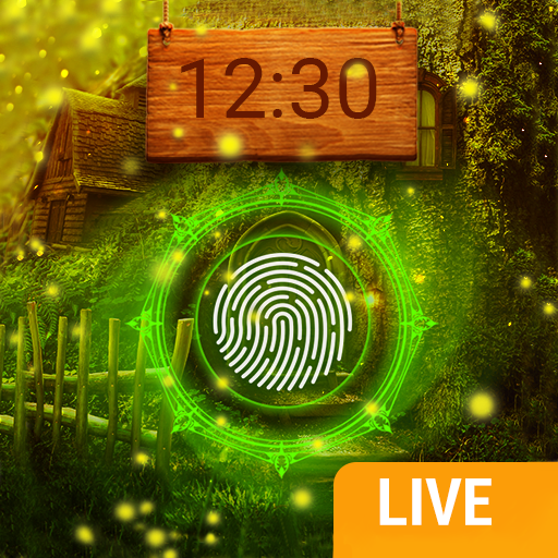 Firefly Fingerprint Lock Screen for Prank