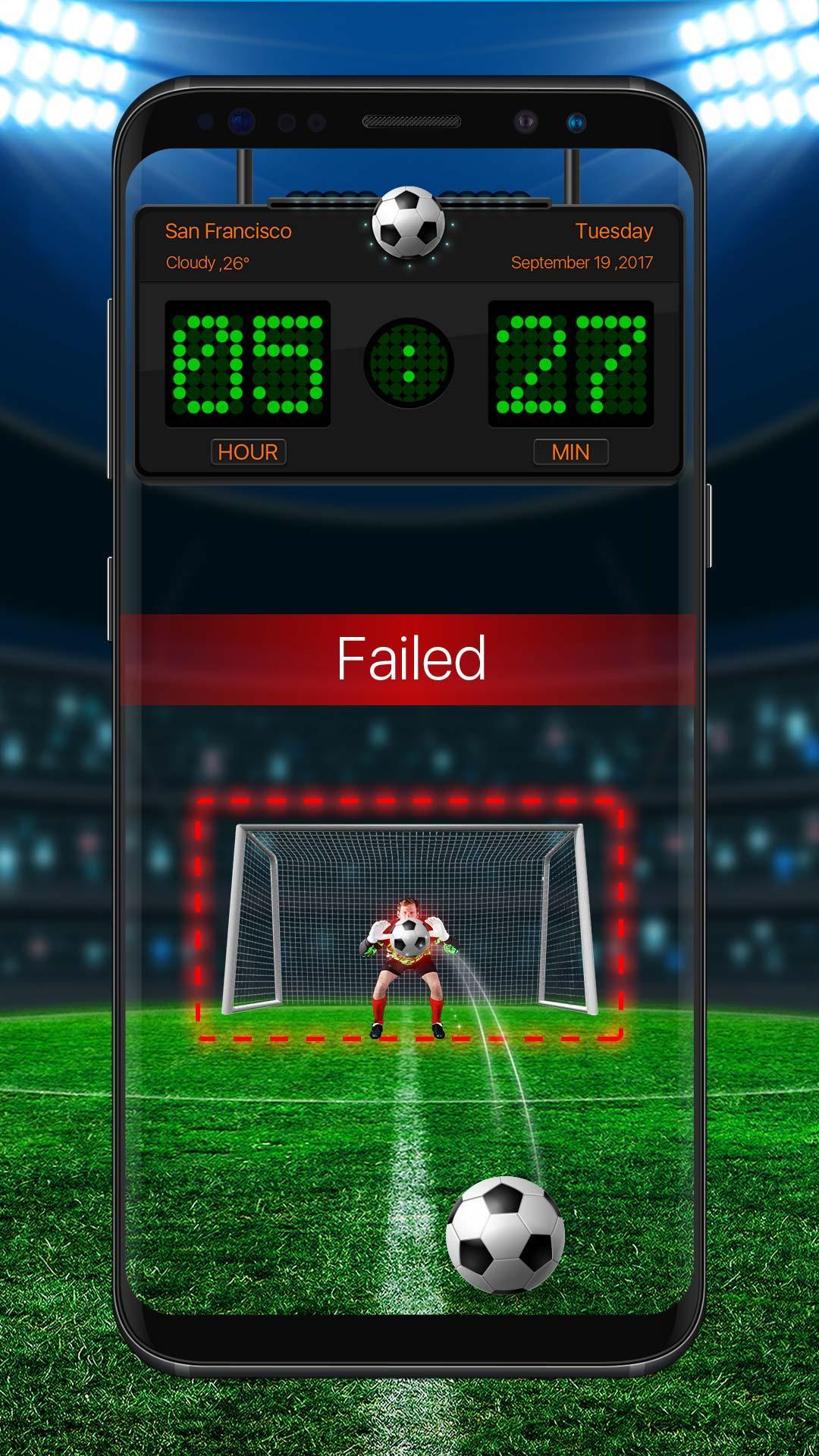 Android 用の フットボールロック画面 Apk をダウンロード
