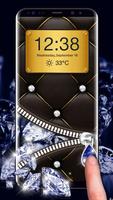 Diamond Zipper Lock Screen 포스터