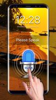 microphone style lock screen پوسٹر