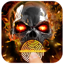 Skull style lock screen APK